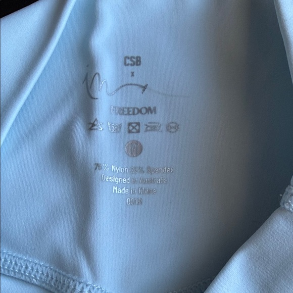 Crop Shop Boutique Freedom Leggings Ice. Isabel Mathers collection - Picture 7 of 7